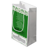 XMAS GIFT BAG スモールペーパーバッグ (裏面アングル)