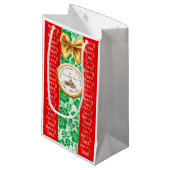 XMAS GIFT BAG スモールペーパーバッグ (正面アングル)