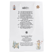 XMAS GIFT BAG ミディアムペーパーバッグ (裏面)