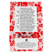 XMAS GIFT BAG ミディアムペーパーバッグ (裏面)