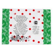 XMAS GIFT BAG ラージペーパーバッグ (裏面)