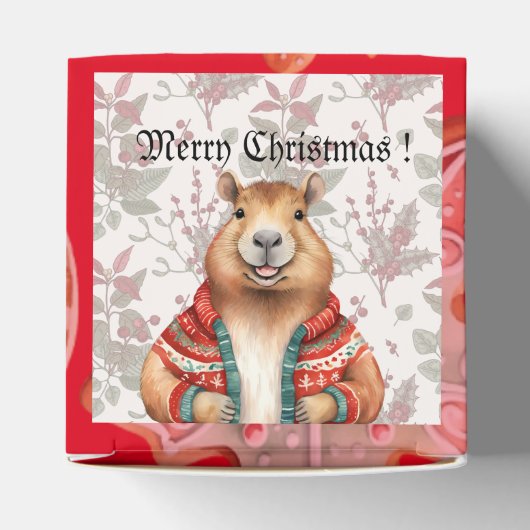 XMAS GIFT BOX フェイバーボックス (上部)