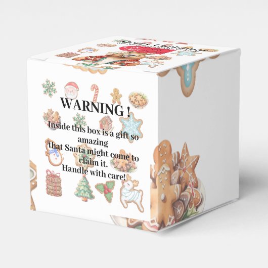 XMAS GIFT BOXES フェイバーボックス (正面サイド)