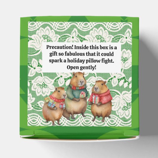 XMAS GIFT BOXES フェイバーボックス (上部)