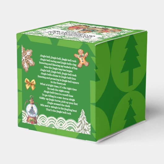 XMAS GIFT BOXES フェイバーボックス (裏面サイド)