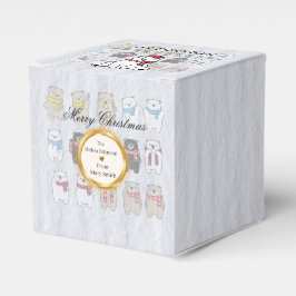 XMAS GIFT BOXES フェイバーボックス