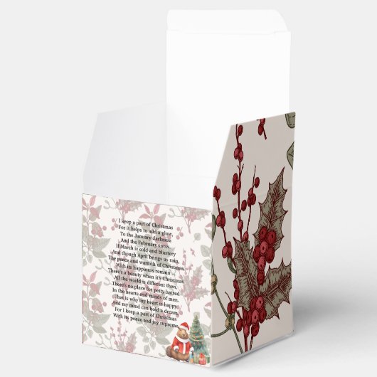 XMAS GIFT BOXES フェイバーボックス (オープン)