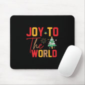 Xmas Gift Joy To The World マウスパッド (マウス)