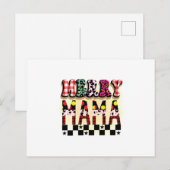 Xmas Gift Merry Mama ポストカード (正面/裏面)