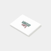 Xmas Gift Winter Vibes ポストイット (アングル)