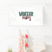Xmas Gift Winter Vibes 横断幕 (インサイチュ)