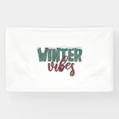 Xmas Gift Winter Vibes 横断幕 (横)