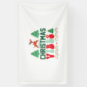 Xmas Gift Xmas Vibes 横断幕 (縦)