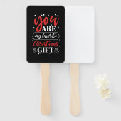 Xmas Gift You Are My Favorite Christmas Gift ハンドファン (正面&裏面)