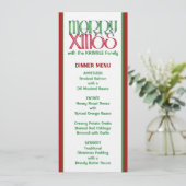 X'mas Green Crismas Dinerメリーメニュー メニュー (スタンド正面)