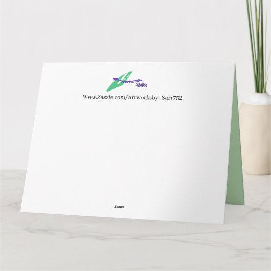 Xmas Greeting Card   : Christmas Feeling カード (裏面)