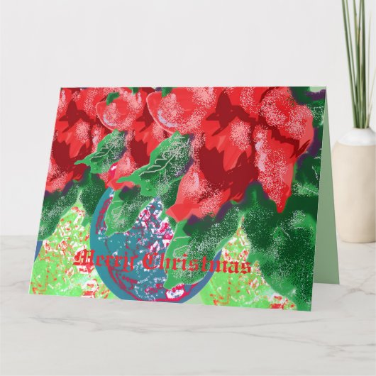 Xmas Greeting Card   : Christmas Feeling カード (正面)