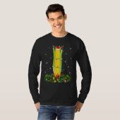 Xmas Holiday Reindeer Hat Santa Corn Christmas Tシャツ (正面フル)