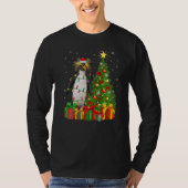 Xmas Holiday Santa Emperor Penguin Christmas Tree  Tシャツ (正面)