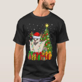 Xmas Holiday Santa Sugar Glider Christmas Tree Tシャツ (正面)