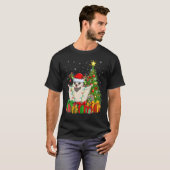 Xmas Holiday Santa Sugar Glider Christmas Tree Tシャツ (正面フル)