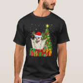 Xmas Holiday Santa Sugar Glider Christmas Tree   Tシャツ (正面)