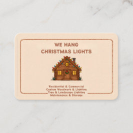 ❄️🤶 Xmas Lights Installation QR 名刺