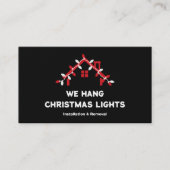 🎄 Xmas Lights Installation QR 名刺 (正面)