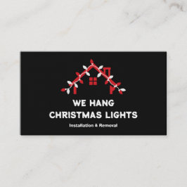 🎄 Xmas Lights Installation QR 名刺