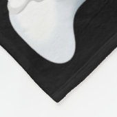 Xmas Lights Tree Santa Guinea Fowl Bird Merry Chri フリースブランケット (角)