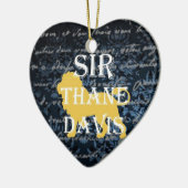 Xmas Ornament セラミックオーナメント (左)