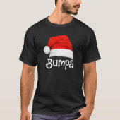 Xmas Pajama Group Matching Bumpa Christmas Hat Tシャツ (正面)