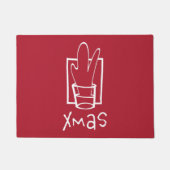 Xmas Party ドアマット (正面)