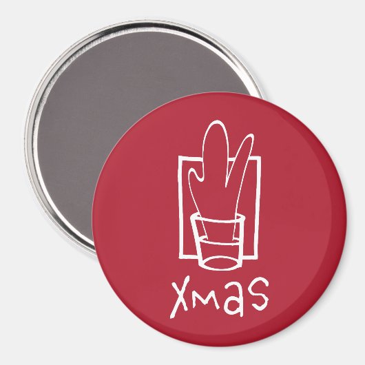 Xmas Party マグネット (正面/裏面)