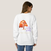 Xmas Praying スウェットシャツ (裏面フル)