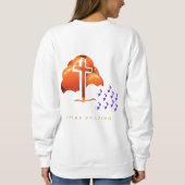 Xmas Praying スウェットシャツ (裏面)