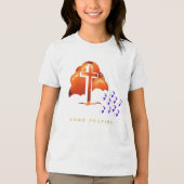 Xmas Praying トライブレンドＴシャツ (正面)