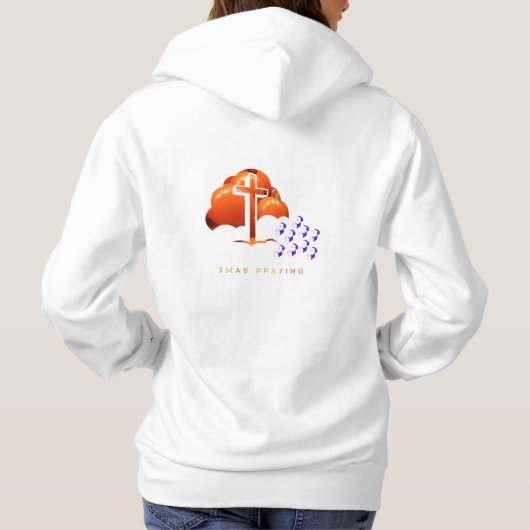 Xmas Praying パーカ (裏面)