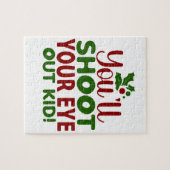 Xmas Puzzle-You'll Shoot Your Eye Out Kid ジグソーパズル (横)