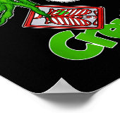 Xmas Radiology Christmas Radiologist Xray Tech Fun ポスター (角)