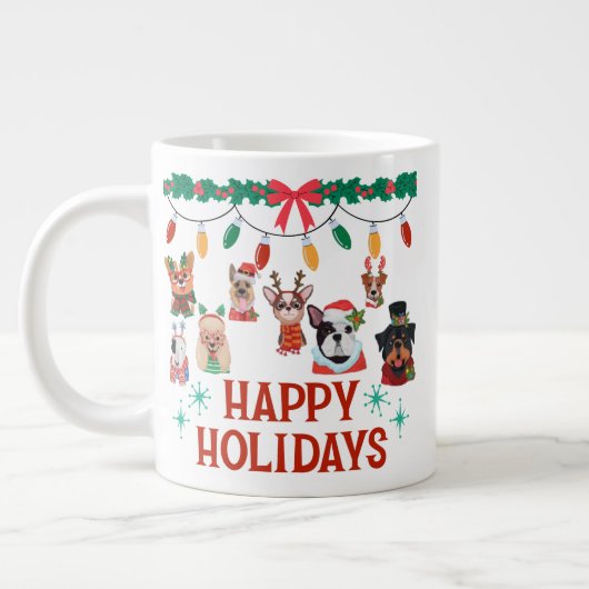 Xmas Roof coffee specialty mug ジャンボコーヒーマグカップ (左)