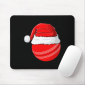 Xmas Santa Hat Christmas Cricket  マウスパッド (マウス)
