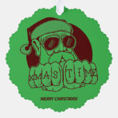 Xmas Time Paper Ornament オーナメントカード (裏面)