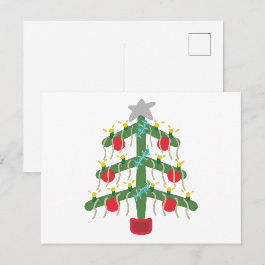 Xmas Tree ポストカード (正面/裏面)