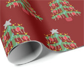 Xmas Tree ラッピングペーパー (ロールコーナー)
