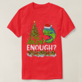 Xmas Tree Is This Jolly Enough Mahi Mahi Fish Chri Tシャツ (デザイン正面)