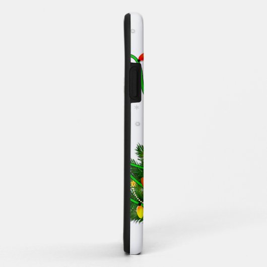 Xmas Whippet Christmas Tree |Christmas Lights Xmas Case-Mate iPhoneケース (裏面/右)