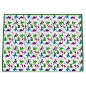 Xmasaurus ラージペーパーバッグ (正面)