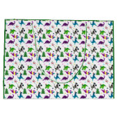 Xmasaurus ラージペーパーバッグ (裏面)