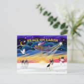 XmasSunrise-Ratテリア シーズンポストカード (スタンド正面)